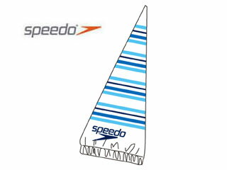 SPEEDO/スピード SD91T07-BL タオルキャップ(ブルー)【フリーサイズ】