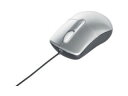 BUFFALO/バッファロー 有線光学式マウス 静音/3ボタン/Mサイズ シルバー BSMOU27SMSV