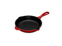 LE CREUSET/ル・クルーゼ 〔ホーロー製品〕 ASK-341 スキレット(20cm)/チェリーレッド 【lecreuset_16】