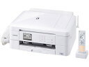 brother/ブラザー FAX搭載A4インクジェット複合機 子機1台付き 自動両面印刷/ADF/有線LAN対応 MFC-J997DN