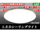 TAKIZUMI/タキズミ 【人感センサー機能付き】LEDシーリングライト TXS12028 【〜12畳】