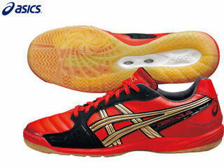 asics/アシックス TST205-2394 DESTAQUE 3 J（デスタッキ 3 J）[レッド×ゴールド]【25.5】12年7月上旬2012年NEWフットサル専用