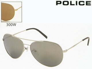POLICE/ポリス S-8507-300W サングラス (フレーム:シャイニーゴールド) (レンズ:ブラウン＋フラッシュゴールド) 【30％OFF！】