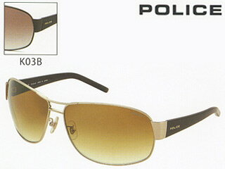 POLICE/ポリス S-8598J-K03B サングラス (フレーム:ブラウン) (レンズ:グレーダブルハーフ) 【30％OFF！】