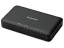 ELECOM/エレコム Giga対応スイッチングハブ 5ポート/プラスチック筐体/電源外付モデル/ブラック/超小型 EHC-G05PA-SB