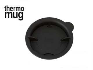 thermo mug/サーモマグ L02-BK フタ 3287用(ブラック)【size：表8.6×裏7.5cm】