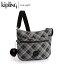 【日本限定柄】 KIPLING/キプリング ARTO/アルト 斜めがけショルダーバッグ (Dotty Lined Chk/ドッティーラインドチェック) 《ラッピング無料》《日本正規代理店品》