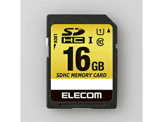 ELECOM GR SDHCJ[h ԍڗp MLC UHS-I 16GB MF-CASD016GU11A