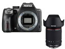 PENTAX/ペンタックス K-70 ボディキット(ブラック)+【アウトレット】HD PENTAX-DA 16-85mmF3.5-5.6ED DC WRセット【k70set】 ※交換レンズは『新品アウトレット』です