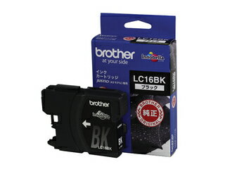 brother/ブラザー LC16BK JUSTIO/ジャスティオ用インクカートリッジ ブラック大容量