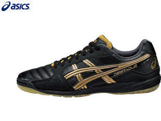 asics/アシックス TST205-9094 DESTAQUE 3 J（デスタッキ 3 J）[ブラック×ゴールド]【26.5】