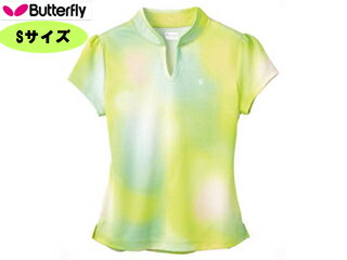 Butterfly/バタフライ F-GS43669　レディース　ゲームシャツ　【Sサイズ】　（ライム）