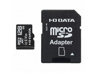 IEO DATA ACEI[Ef[^ 4KΉ microSDXCJ[h 128GB UHS-I UHSXs[hNX3 Video Speed Class 30 Class 10 MSDU13-128G