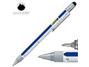 MONTEVERDE / モンテベルデ 多機能ボールペン 8機能 【 ワンタッチ スタイラス ツールペン エッジ / ホワイト ブルーBP 】 1919436
