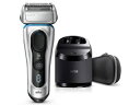 Braun/ブラウン 8390cc メンズ電気シェーバー お風呂剃り対応 洗浄器付モデル(シルバー)