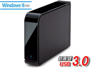 バッファロー USB3.0対応 外付けハードディスク 3TB ドライブステーション ターボPC EX2対応 HD-LBV3.0TU3-BKC ブラック