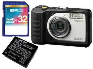 【スペア電池＆32GB SDHCメモリーカードセット】 RICOH/リコー RICOH G…...:murauchi-dvd:46305149