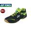 YONEX/ヨネックス SHB820MD-763 バドミントンシューズ パワークッション 820ミッド 【26.0】 (ブラック×ライム)