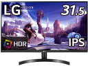 LG Electronics Japan 納期未定 IPSパネル採用 WQHD対応31.5型ワイド液晶ディスプレイ 3年保証 32QN600-B 単品購入のみ可(同一商品であれば複数購入可) クレジットカード決済 代金引換決済のみ