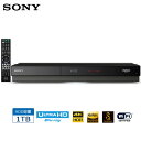 SONY/ソニー BDZ-FT1000 1TB ブルーレイディスク/DVDレコーダー 【4K Ultra HD ブルーレイ再生対応モデル/デジタルハイビジョンチューナー×3】