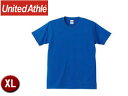 UnitedAthle/ユナイテッドアスレ 540101C 5.0オンスTシャツ アダルトサイズ 【XL】 (ロイヤルブルー)