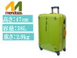 【nightsale】 Mendoza/メンドーザ 29019 Mendoza スーツケース　38L (グリーン) 旅行 スーツケー...