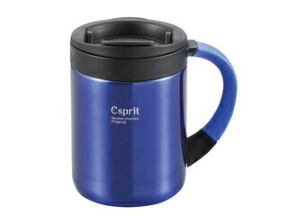 CAPTAIN STAG/キャプテンスタッグ M5364 シーエスプリ ダブルステンレスマグカップ280 (ブルー）の画像