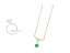 me.luxe/エムイーリュークス バースデーストーン 【5月】 ネックレス K10 お誕生日 誕生石 バースデー ネックレス ペンダント ジュエリー ジュエリー プレゼント ギフト 包装 記念日