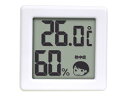 DRETEC/ドリテック 【納期未定】O-257WT 小さいデジタル温湿度計 (ホワイト)