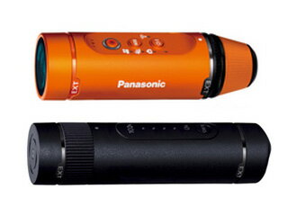 Panasonic/パナソニック HX-A1H-D（オレンジ）＋VW-BTA1 拡張バッテ…...:murauchi-dvd:53974754