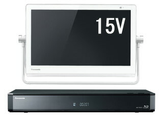 Panasonic/パナソニック UN-15TD7-W(ホワイト) VIERA/プライベート・ビエラ 15V型HDDレコーダー付ポータブルテレビ