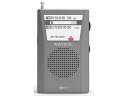 WINTECH 廣華物産 KMR-51 AM/FMポータブルラジオ ガンメタル×グレー