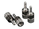 Zonotone ゾノトーン LUGB-SLR 先端交換用・調節機能付バナナプラグ(4本組)