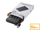 ELECOM/エレコム 【10個】USBテンキーボード TK-TCM011BK/RS