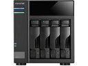 ASUSTOR/アサスター NAS用拡張ユニット4ベイモデル USB3.1 Gen-1 JBOD/RAID 0/1/5/6/10 3年保証 AS6004U 【納期は都度確認になります】