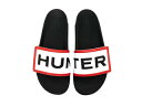 【在庫限り】 HUNTER/ハンター ★★★【在庫限り】レディース オリジナル アジャスタブルスライド 4(23cm) ブラック WFD4018EVA-BLK
