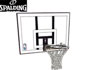 SPALDING/スポルディング 【時間帯指定不可】79484CN NBAコンボ 家庭用バスケットゴール 【沖縄・離島不可】【日時指定不可】商品になります。の画像