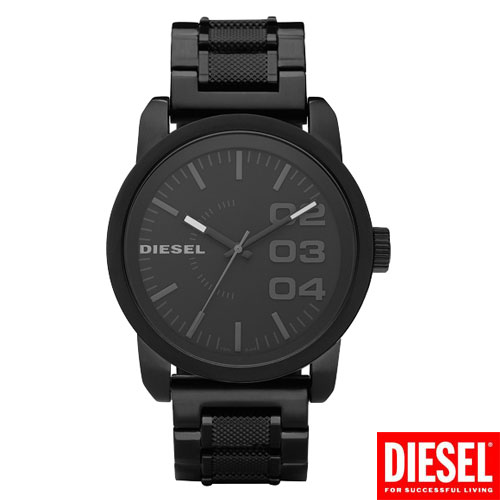 【レビューを書いて送料無料】DIESEL ディーゼルメンズ 腕時計 時計 ブラック DZ1371 【2sp_120720_a】