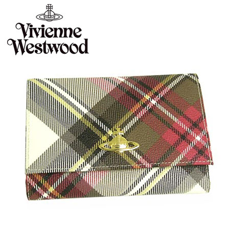 【レビューを書いて送料無料】Vivienne Westwood ヴィヴィアン ウエストウッド二つ折り財布 小銭入れあり 財布 さいふ746 DERBY EXHIBITION EXIBITION 【W3】