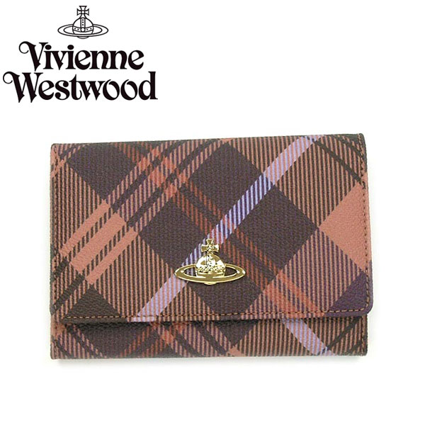 【レビューを書いて送料無料】Vivienne Westwood ヴィヴィアン ウエストウッド二つ折り財布 小銭入れあり 財布 さいふ746 DERBY MAC EATON 【W3】