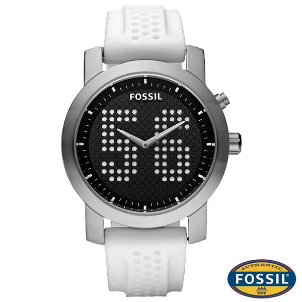 【レビューを書いて送料無料】FOSSIL フォッシルメンズ 腕時計デジタルスクロールアニメーション BIG TIC ビッグチック BG2216 ホワイト【お買い物マラソン】【マラソン201207_ファッション】【RCPmara1207】