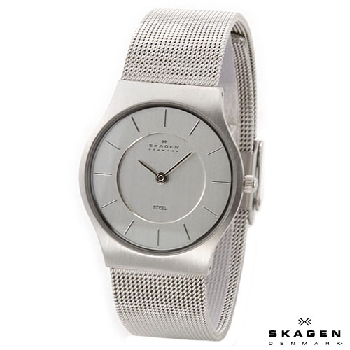 【レビューを書いて送料無料】 SKAGEN スカーゲンレディース 腕時計ウルトラスリム 233SSS シルバー 【YDKG-k】【W3】【お買い物マラソン】【マラソン】【マラソン201207_ファッション】【RCPmara1207】SKAGEN スカーゲン レディース 腕時計 ウルトラスリム 233SSS