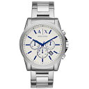 【送料無料】 アルマーニ エクスチェンジ 時計 ARMANI EXCHANGE メンズ 腕時計 AX2510 アルマーニエクスチェンジ クロノグラフ ホワイト×シルバー×ネイビー とけい 【あす楽対応】【RCP】【プレゼント】【ブランド】【セール】