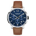 【送料無料】COACH コーチ メンズ 腕時計 時計 14602015 BLEECKER ブリーカー クロノグラフ ブルー×シルバー×ブラウン こーち【あす楽対応】【RCP】【プレゼント】【ブランド】【ラッキーシール対応】【セール】