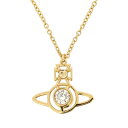 【送料無料】ヴィヴィアン ウエストウッド ネックレス Vivienne Westwood ペンダント アクセサリー ビビアン NORA PENDANT 63020102-R102 752030B-5 CN GOLD White CZ ゴールド ヴィヴィアン・ウエストウッド【あす楽対応】【ブランド】【プレゼント】【セール】