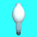 【送料無料】照明 外灯 ランプ 飛んでくる虫駆除/ ワンランプ水銀灯(250W)1本 (UVカット・保護膜付き) ゴルフ場 倉庫