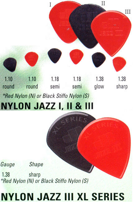 Jim Dunlop Nylon Jazz 12枚