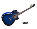 Morris R-601 シースルーサンバースト グロス/SBU モーリス エレアコ ギター