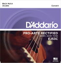D'Addario EJ53C BLACK NYLON を 4set ダダリオ ウクレレ弦