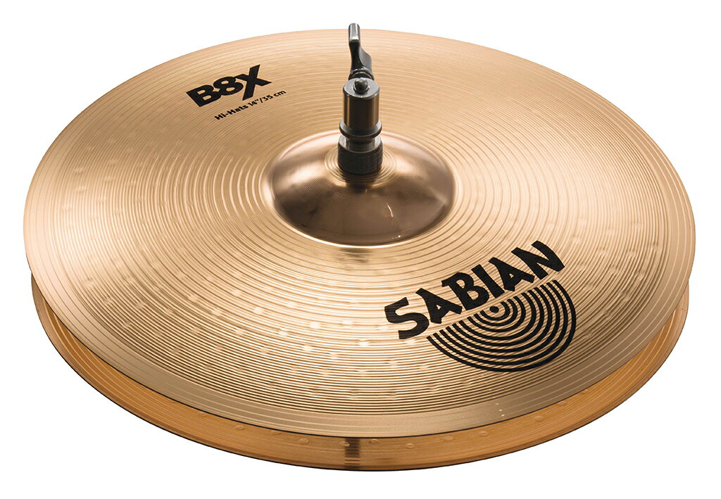 Sabian セイビアン シンバル ハイハット 14インチ トップ B8X HI HATS…...:musicfarm:10013758